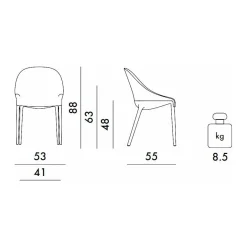 Eleganza Ela Armlehnstuhl Missoni