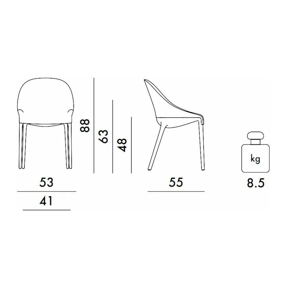 Eleganza Ela Armlehnstuhl Missoni