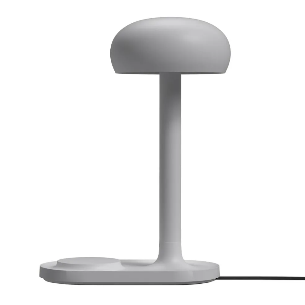 Emendo LED Tischleuchte mit kabellosem Qi-Ladegerät