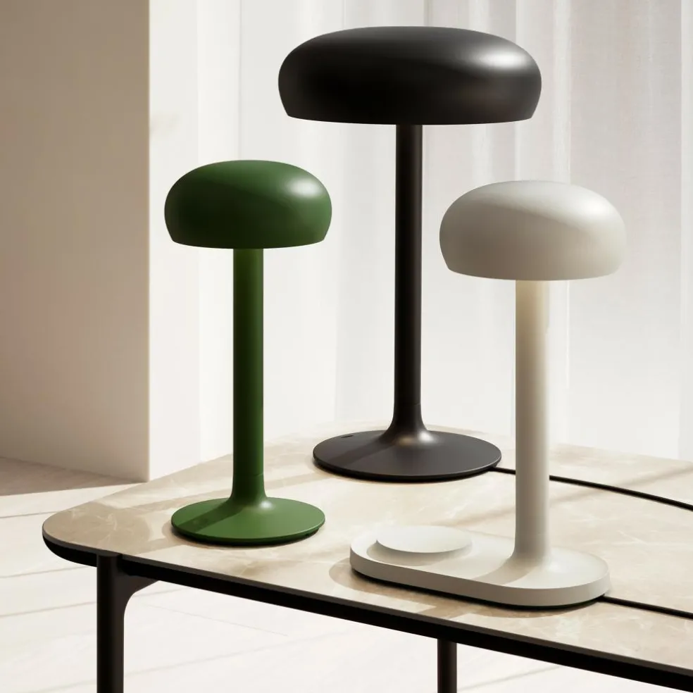 Emendo LED Tischleuchte mit kabellosem Qi-Ladegerät