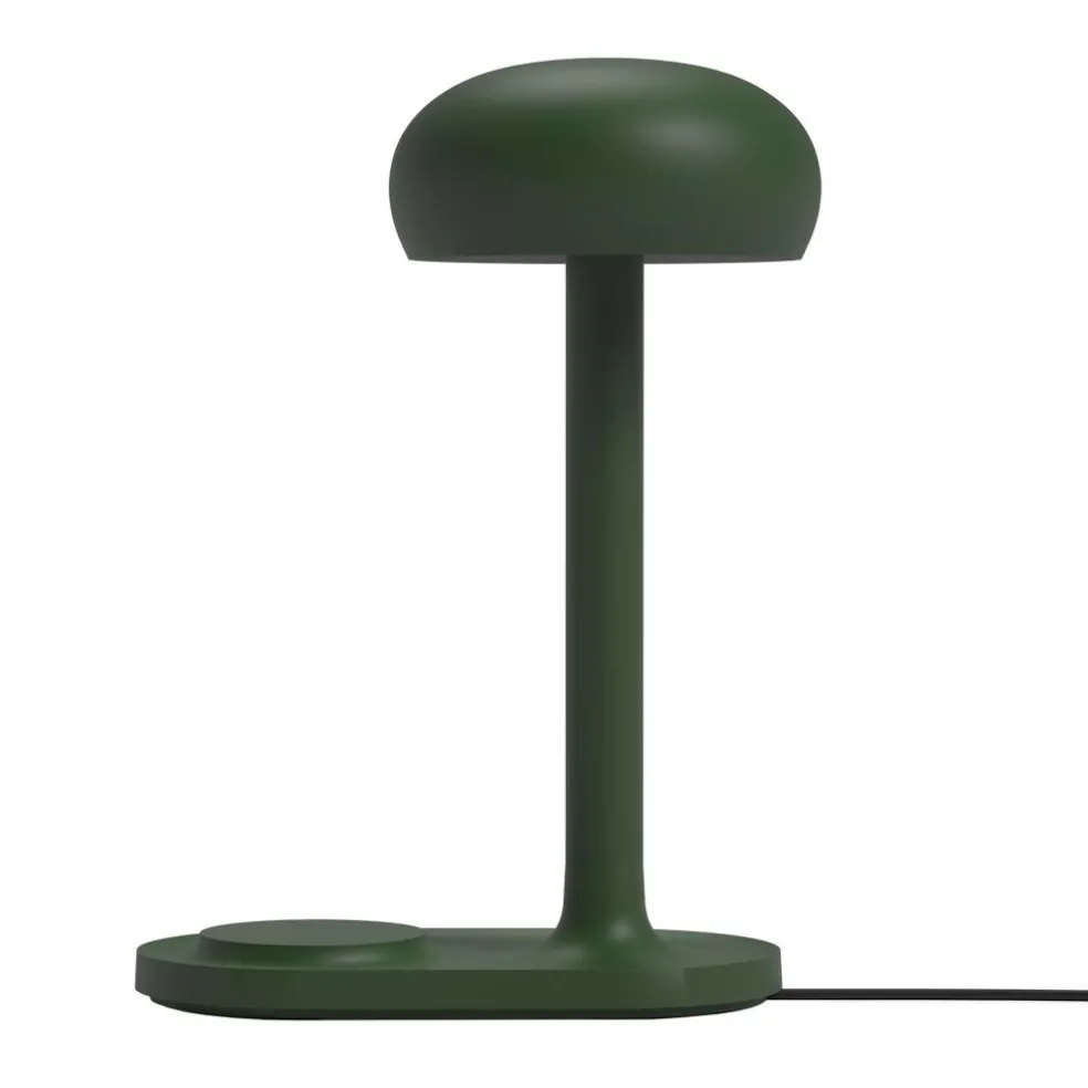 Emendo LED Tischleuchte mit kabellosem Qi-Ladegerät