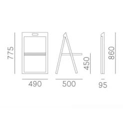 Enjoy 460 Gartenstuhl klappbar