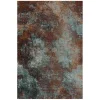 Erosion Rust Rectangle Teppich