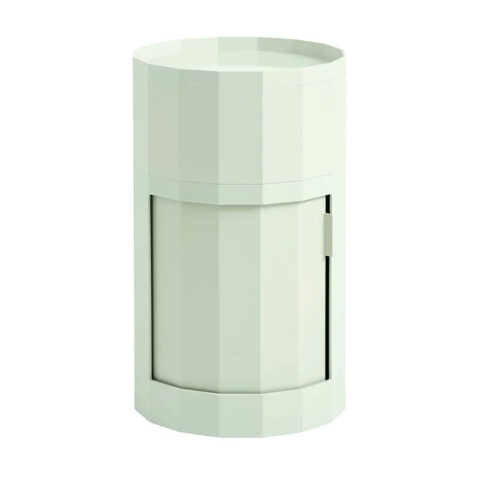 Facet Container hoch mit Füßen und Rollen