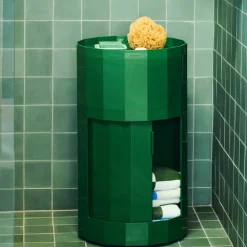 Facet Container hoch mit Füßen und Rollen