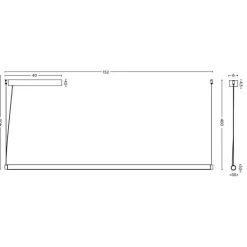 Factor Linear Directional LED Pendelleuchte
