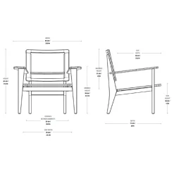 F-Chair Outdoor Lounge Chair