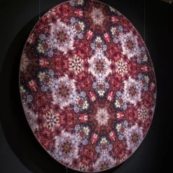 Festival Inferno Teppich rund