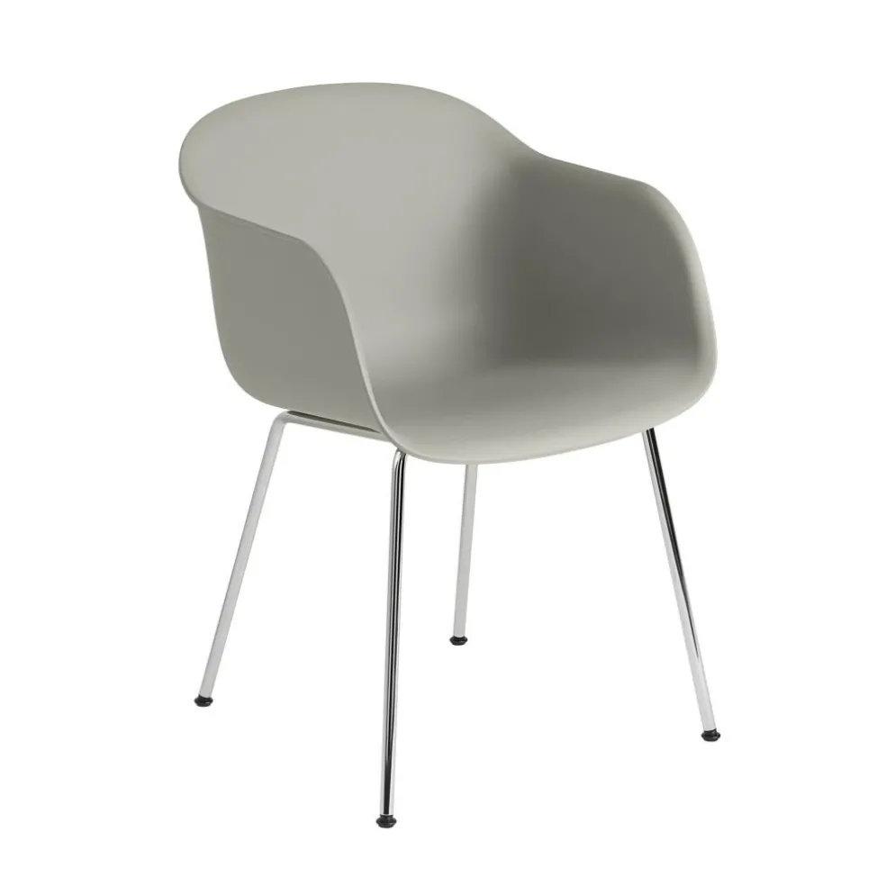 Fiber Armchair Rohrgestell Chrom Recycelt