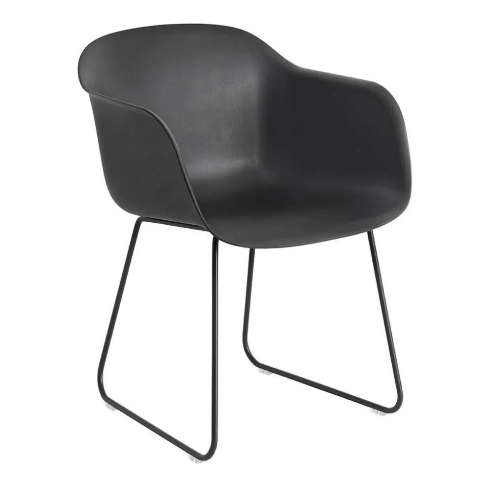 Fiber Chair Armlehnstuhl mit Kufengestell