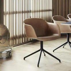 Fiber Chair Drehstuhl gepolstert