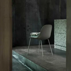 Fiber Chair Stuhl mit Rohrgestell Recycelt