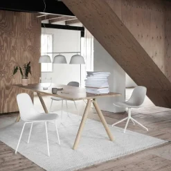 Fiber Chair Stuhl mit Rohrgestell Recycelt