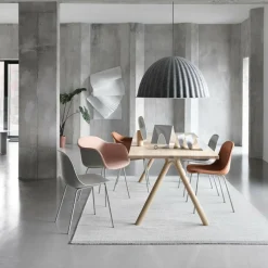 Fiber Chair Stuhl mit Rohrgestell Recycelt