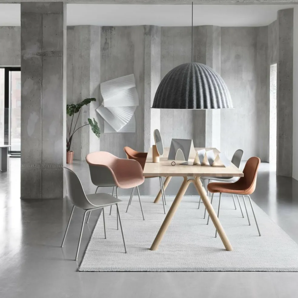 Fiber Chair Stuhl mit Rohrgestell Recycelt