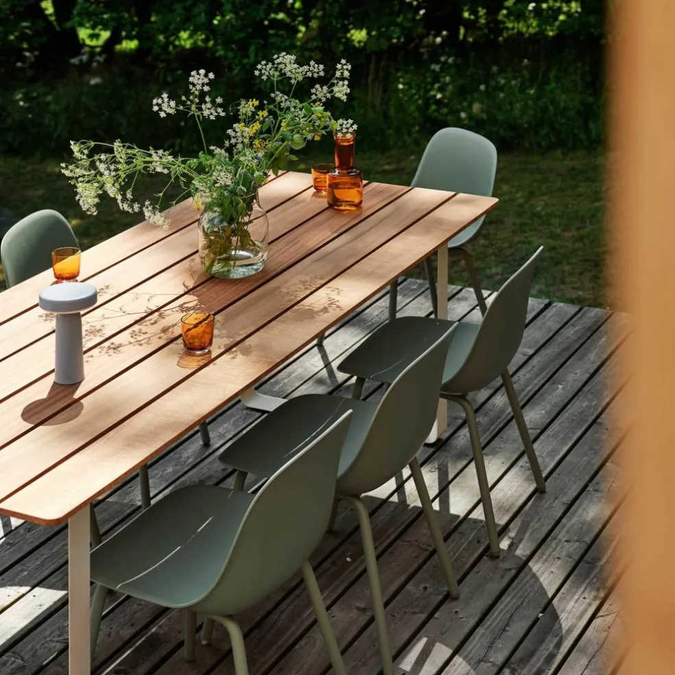 Fiber Gartenarmlehnstuhl