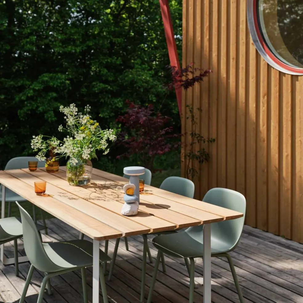 Fiber Gartenarmlehnstuhl ohne Löcher