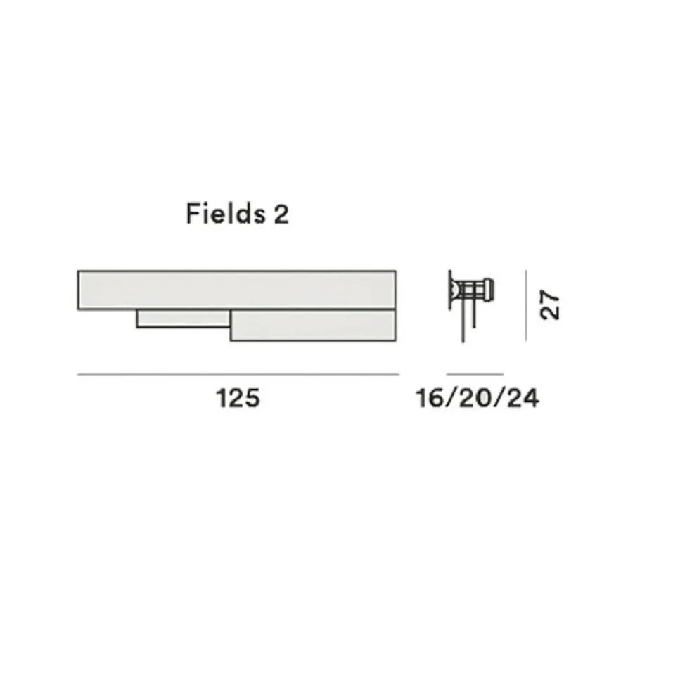 Fields 2 Wandleuchte