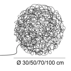 Fil de Fer F Bodenleuchte