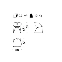 Fjord H. Armlehnstuhl