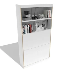 Flai Home-Office Sekretär magnetisch 118x36x216,8cm