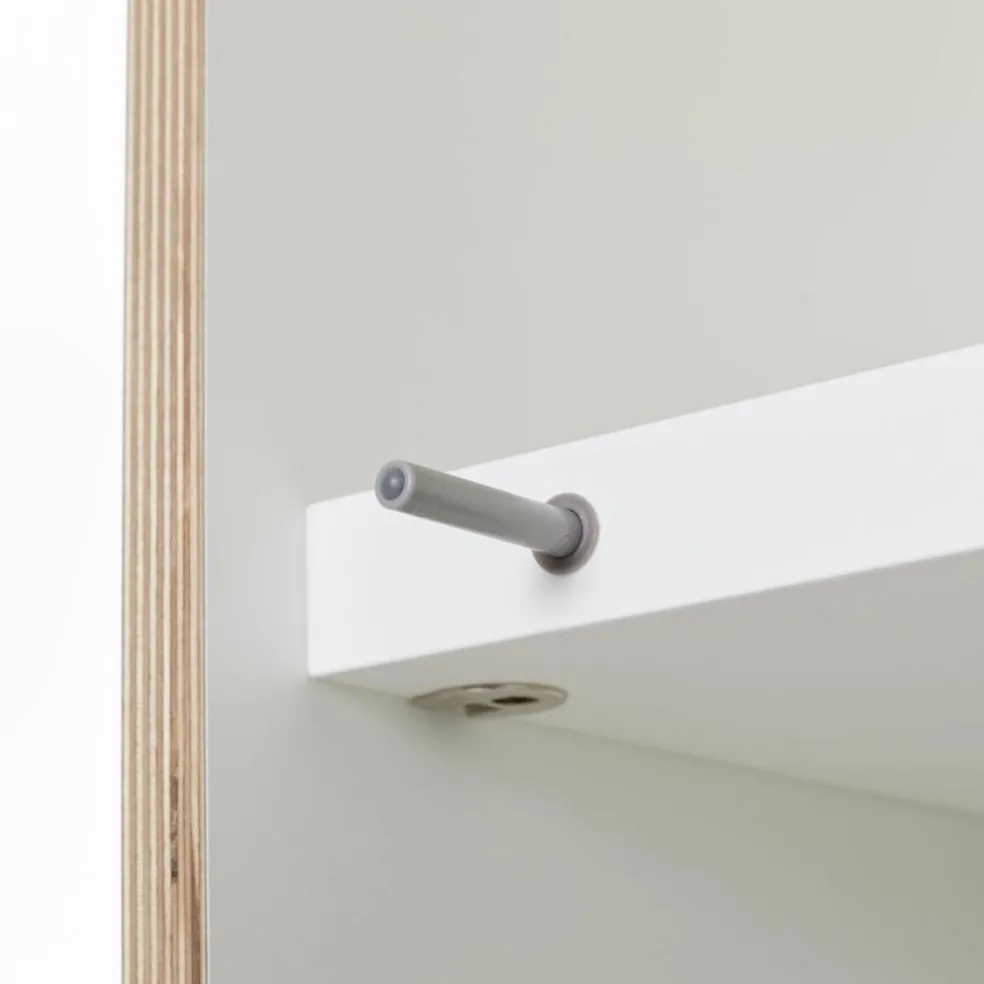 Flai Kleiderschrank zweitürig mit Schubkästen