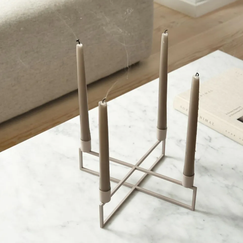 4Flames Kerzenständer 28,5x28,5cm