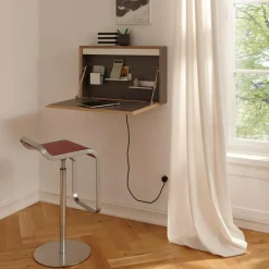 Flatbox LED Wandsekretär mit Soft-Touch Schalter