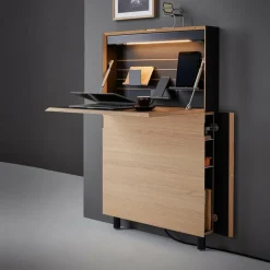 Flatmate Wandsekretär mit Birkenkante