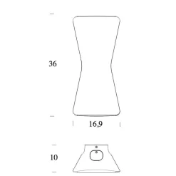 Flex LED Wandleuchte