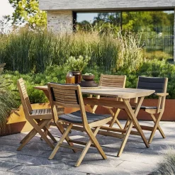 Flip Gartentisch klappbar 140x80cm