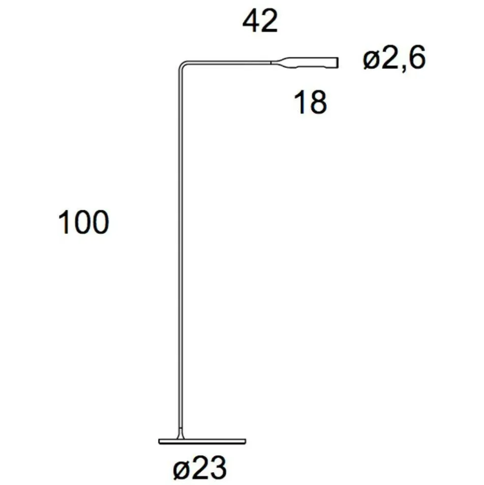 Flo Lounge LED Stehleuchte