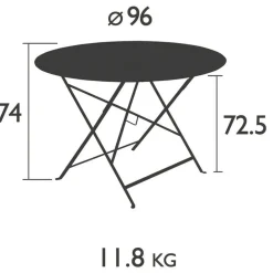 Floréal Klapptisch Ø96cm