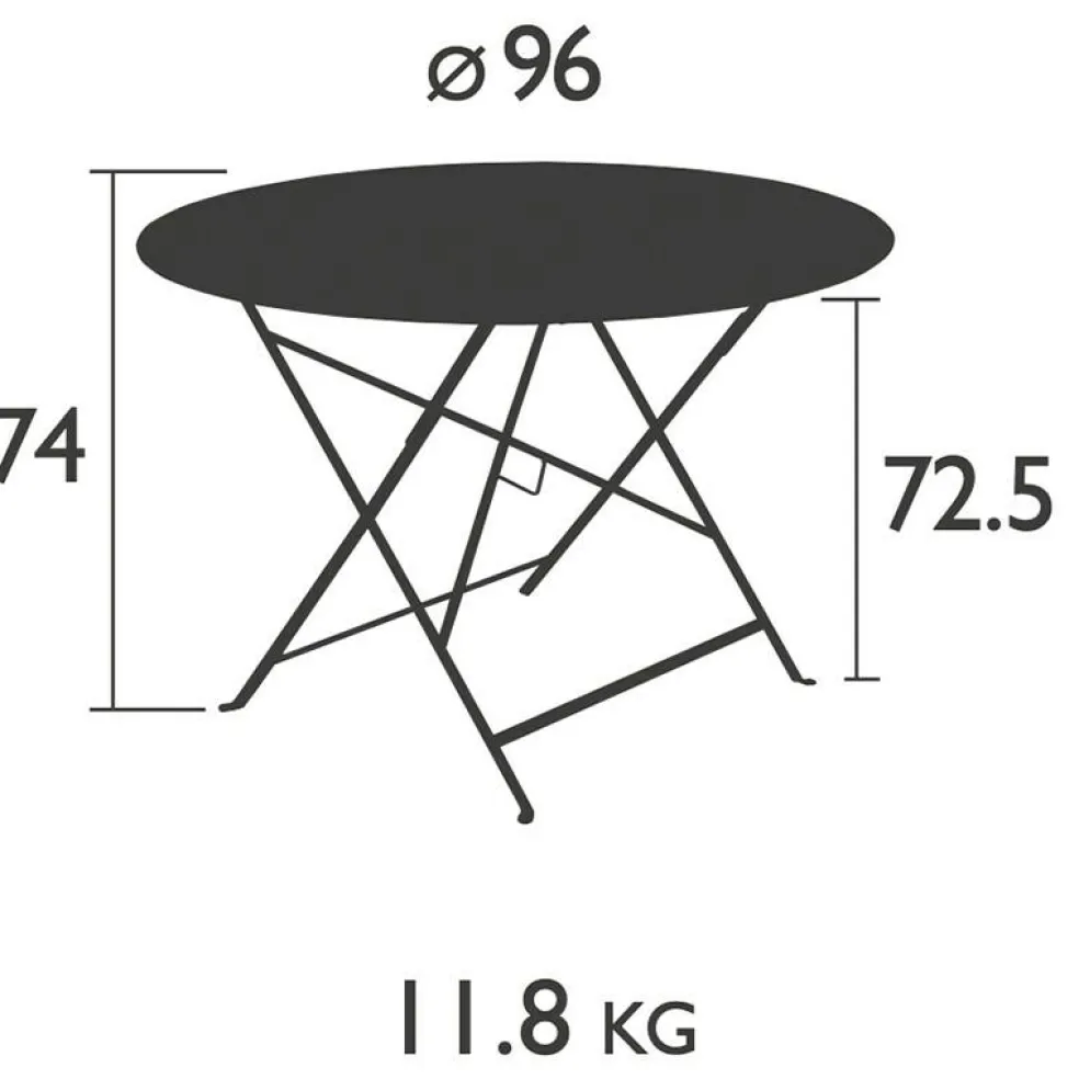 Floréal Klapptisch Ø96cm