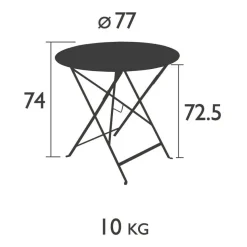 Floréal Klapptisch Ø77cm