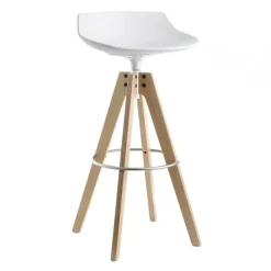 Flow Barhocker Gestell Eiche 78cm