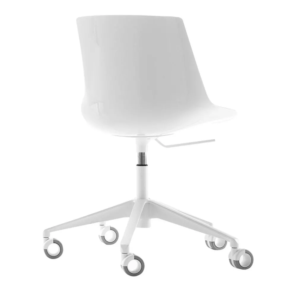Flow Bürostuhl mit Sternfuß & Rollen