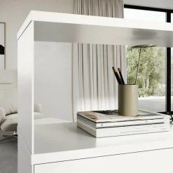 Flow Q Sideboard/Standregal mit 3 Klapptüren 160x124x40cm