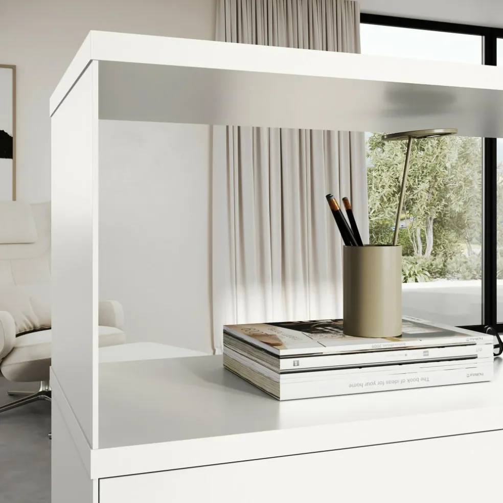 Flow Q Sideboard/Standregal mit 3 Klapptüren 160x124x40cm