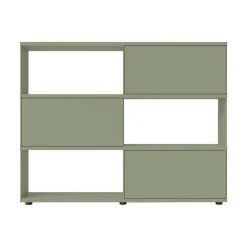 Flow Q Sideboard/Standregal mit 3 Klapptüren 160x124x40cm