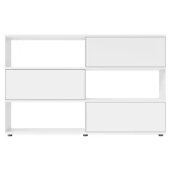 Flow Q Sideboard/Standregal mit 3 Klapptüren 200x124x40cm