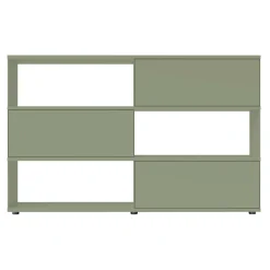 Flow Q Sideboard/Standregal mit 3 Klapptüren 200x124x40cm