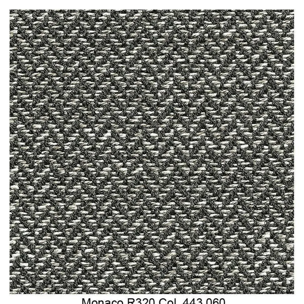 Flow Slim Armlehnstuhl Gestell Eiche VN gepolstert