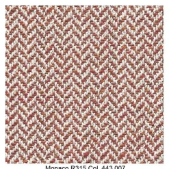 Flow Slim Armlehnstuhl Gestell Eiche VN gepolstert