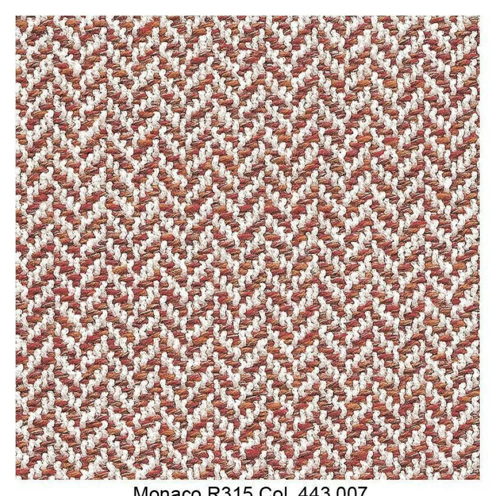 Flow Slim Armlehnstuhl Gestell Eiche VN gepolstert