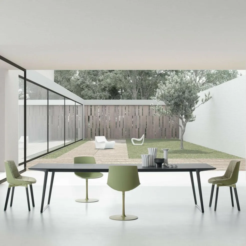 Flow Stuhl Tellerfuß