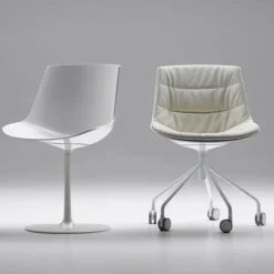 Flow Stuhl Tellerfuß