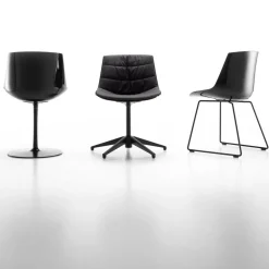 Flow Stuhl Tellerfuß