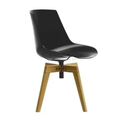 Flow Stuhl Vierfußgestell Eiche