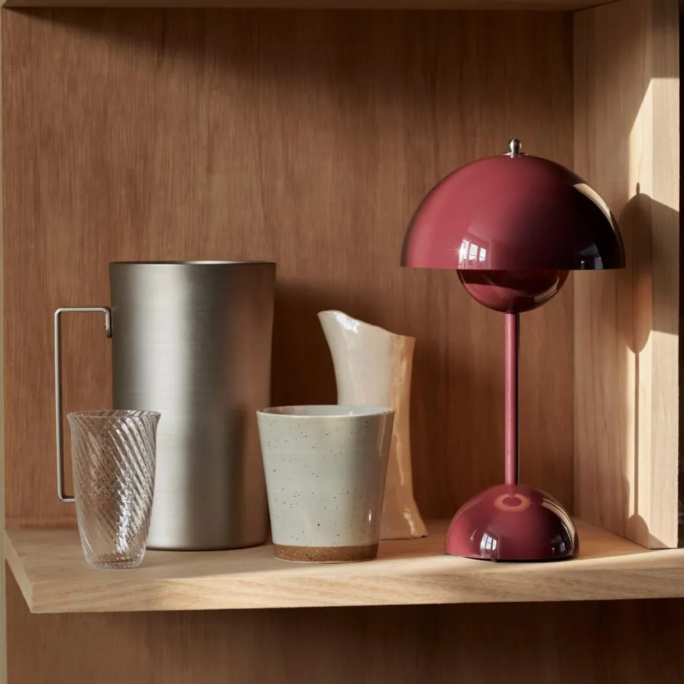 Flowerpot VP9 LED Akku Tischleuchte